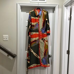 Zara ‘Hernes’ print dress